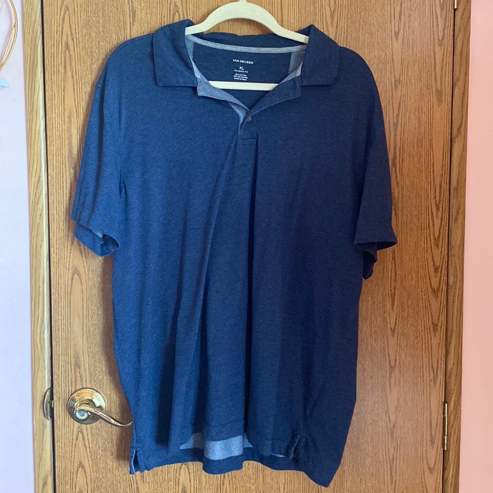 Blue Van Heusen Polo